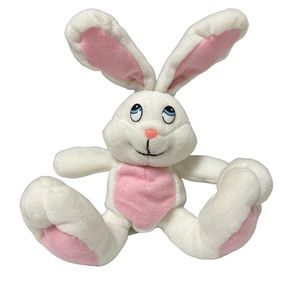Trendmasters Plush Pink and White Bunny Rabbit
